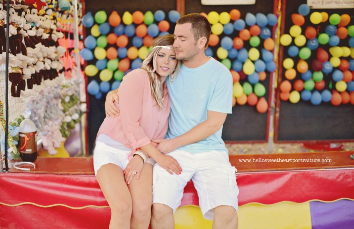carnival engagement session, carnival beloved session