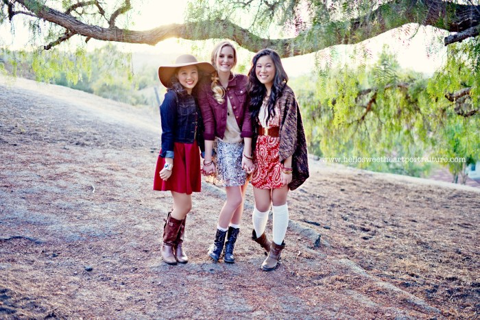 southern california boho senior session 34