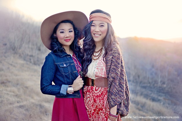 southern california boho senior session 28