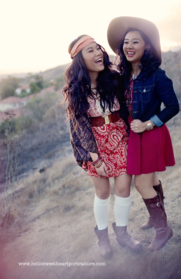 southern california boho senior session 27