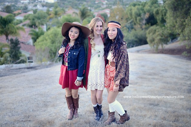 southern california boho senior session 4
